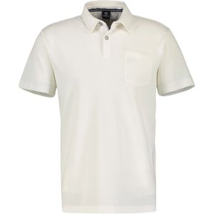 Lerros Heren polo 2443204 103 broken white