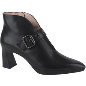 Hispanitas - Atlanta - Enkellaars - Zwart - Leer - Blokhak 6,5cm