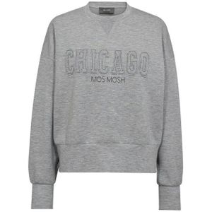 Mos Mosh - Sweat 172730 RENZI - Licht Grijs - Sweater