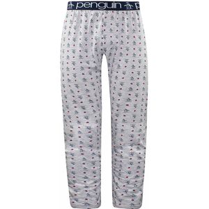 Originele Penguin - Jersey Lounge - Grijze Pyjama Broek