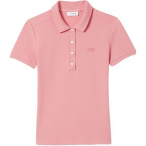 Lacoste - Damespolo - Roze - Slim Fit - Korte Mouwen