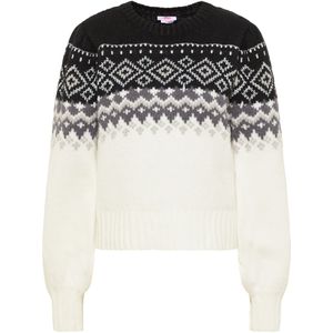 myMo - Blonda - Gebreide Trui - Zacht - Fair Isle-patroon