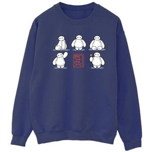 Li-cense - Disney Big Hero 6 Baymax Sweatshirt - Grijs - Katoen/Pes