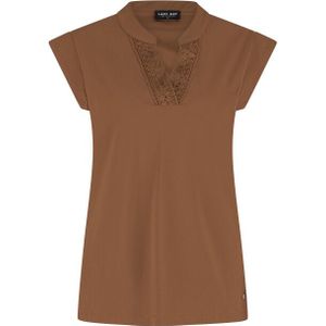 Courtney - Aansluitende Top - V-hals - Zwart - 80% Polyamide 20% EA