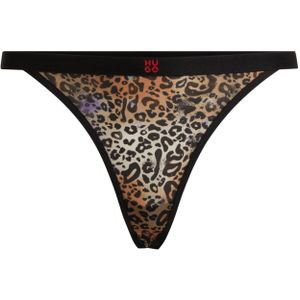 HUGO - Animal-Print String - Multi kleur