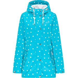 myMo - keepsudry - Regenjack - Grijs - Waterdicht met Polkadots