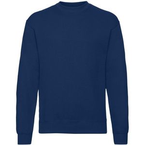 Fruit of the Loom - Heren Klassiek Ingelegd Sweatshirt - 80% Katoen - Eenvoudig Ontwerp