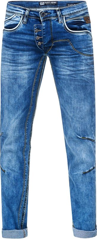 Rusty Neal - RUBEN - Jeansbroek - Blauw - Regular Fit