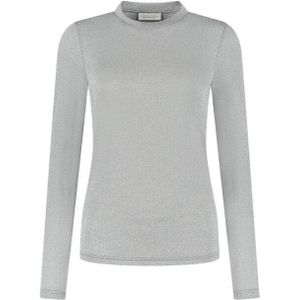 Amaya Amsterdam - Top lange mouw - Donker grijs - 254-A14