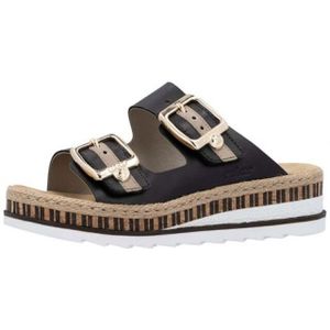 Rieker - V7955 - Slippers - Zwart