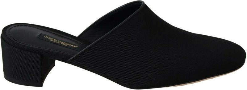 Dolce & Gabbana - Heeled Mules - Zwart - Dames