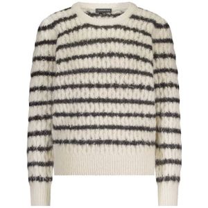 Tramontana - Jumper Cable Stitch - Ecru - Gebreide Trui