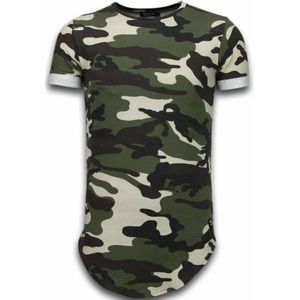 Tony Backer Known camouflage t-shirt long fit