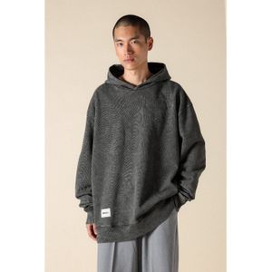 Mizuno - Sportstyle FloraTech Hoodie - Peat Charcoal - Dames/Heren