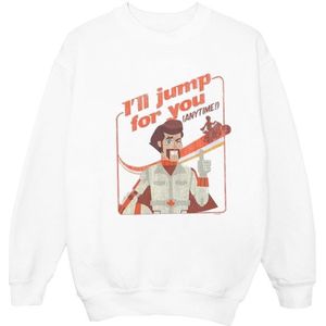 Li-cense Disney dames toy story 4 duke i´ll jump for you sweatshirt