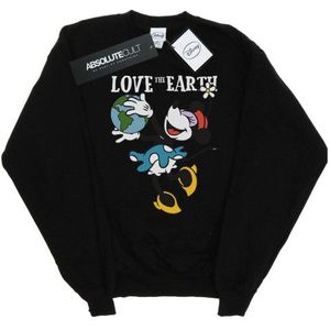 Li-cense Disney heren mickey mouse love the earth sweatshirt