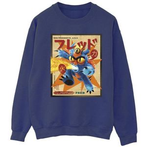 Sweater - Gedrukt - 50% Katoen 50% Polyester - Lange Mouwen - Crew Neck