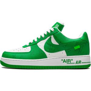 Nike Air force 1 low louis vuitton virgil abloh white green