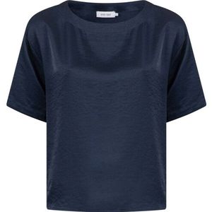 Knit-ted - 252P181 - T-shirt - Donker Blauw - Korte Mouw