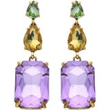 Luxenter - Phiaqua - Oorbellen - Geel Goud