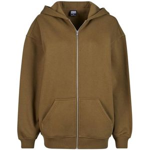 Urban Classics Dames oversized full zip hoodie