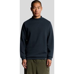 Lyle & Scott - Half Raglanmouwen Panneled Sweatshirt - Marineblauw