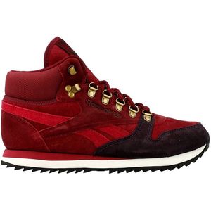Reebok - Klassiek Mid - Damesschoenen - Rood - Suède Leer