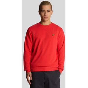 Lyle & Scott - Rondhals Sweater - Rood