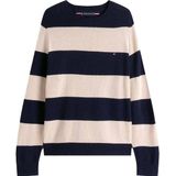 TOMMY HILFIGER - Gebreide Pullover - Regular Fit - Effen - Hoge Ronde Hals