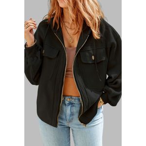 Fleece Zip-up Hoodie Jackeet