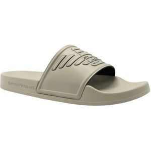 Emporio Armani - XVPS11_XR273 - Slippers - Zwart - Luxe Materiaal