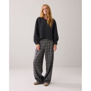 Summum - Sweat 3s5160-30713 - Donker Grijs - Foamy Scuba Sweat