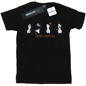 Li-cense - Disney Frozen 2 - T-shirt - Wit - 100% Katoen, Korte Mouwen, Ronde Hals