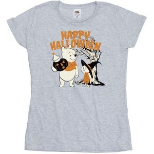Li-cense Disney dames winnie the pooh en knorretje vrolijk halloween t-shirt van katoen