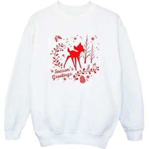 Li-cense Disney heren bambi kerst groeten sweatshirt