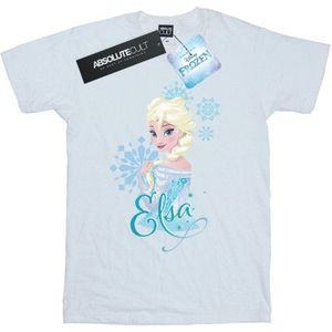 Li-cense Disney heren frozen elsa sneeuwvlokken t-shirt