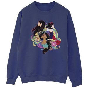 Li-cense Disney dames prinses mulan jasmine sneeuwwit sweatshirt