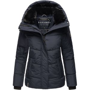 Navahoo - Gewatteerd Jack - Dames - Met Capuchon - Imitatiebont - Sag ja XIV