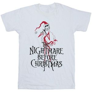 Li-cense - Disney T-shirt - Kerstman - Zwart - 100% Katoen - Gedrukt Ontwerp