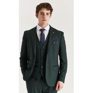 Heren - Groen - Prince of Wales - Formele Blazer