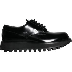 Dolce and Gabbana Kalfsleren veterschoenen