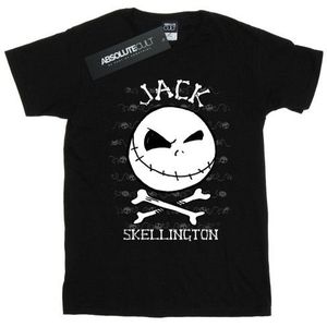 Li-cense Disney heren nightmare before christmas jack gezicht t-shirt