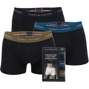 Heren Tommy Hilfiger 3-Pack Boxer Shorts in Navy