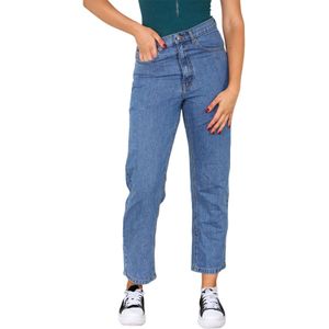 MYT - Ribcage Rechte Jeans - Blauw - Dames