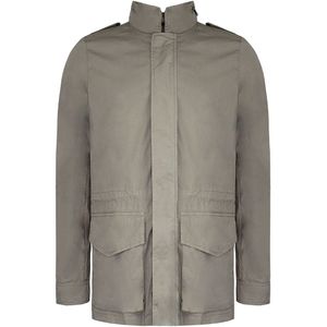 Hackett - Londen Field - Jas - Zandkleur - Lichtgewicht Ontwerp