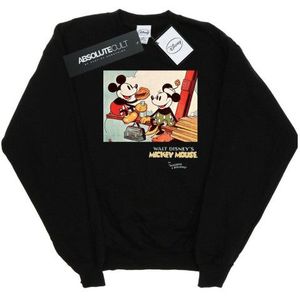 Li-cense Disney heren mickey mouse building a building sweatshirt