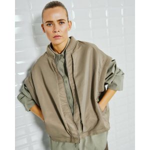 WithBlack - Gilet 00001402 - Licht bruin