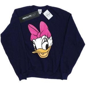 Li-cense Disney dames daisy eend hoofd geschilderd sweatshirt