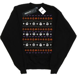 Li-cense Disney heren nightmare before christmas halloween pictogrammen sweatshirt