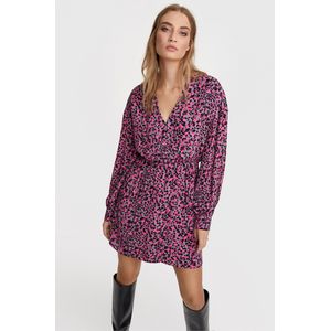 Alix The Label 2309381472 ladies woven dots wrap dress